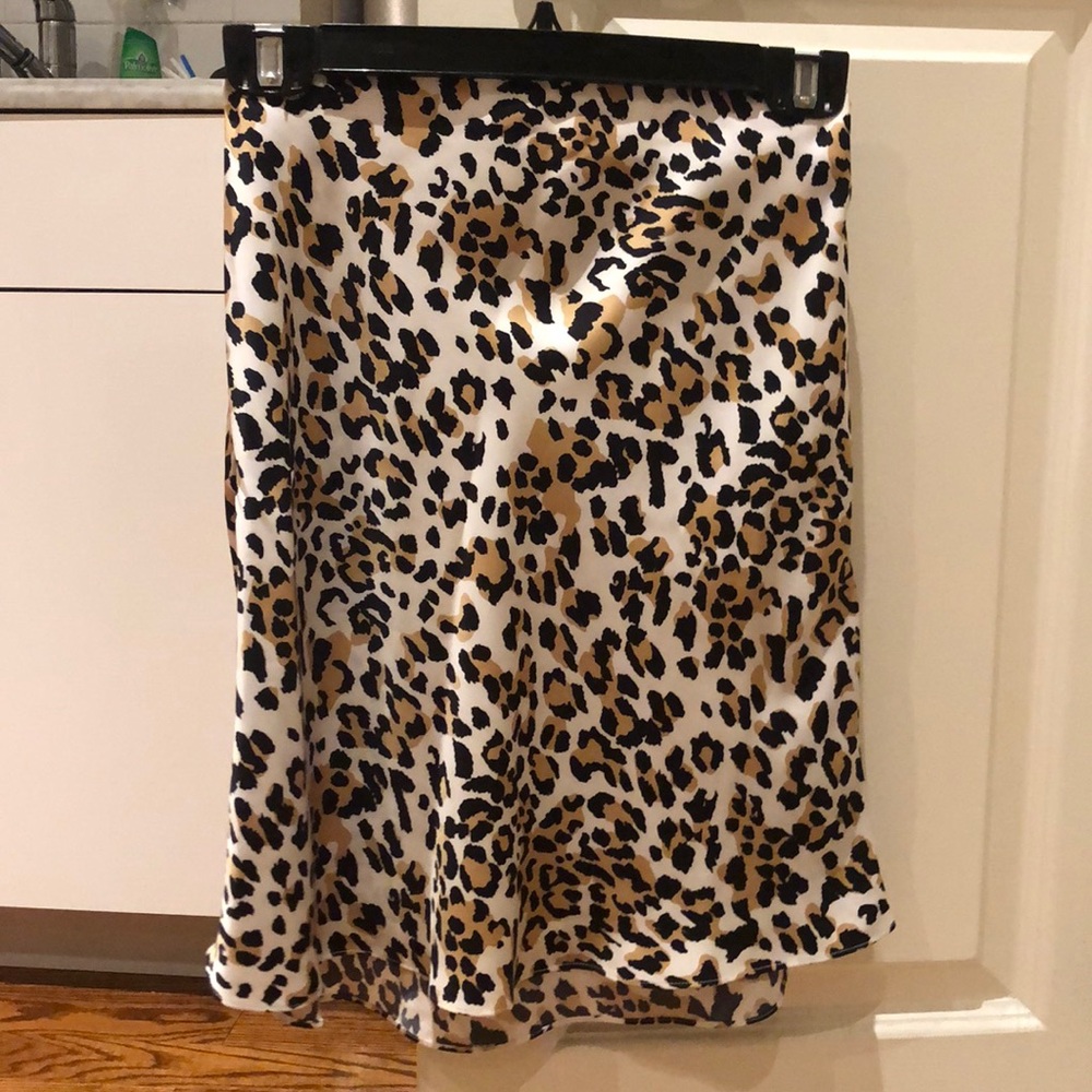 Aritzia silk skirt